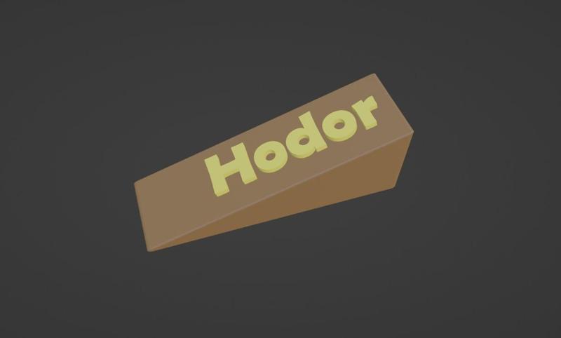 GOT Hold the door  Hordor door stopper