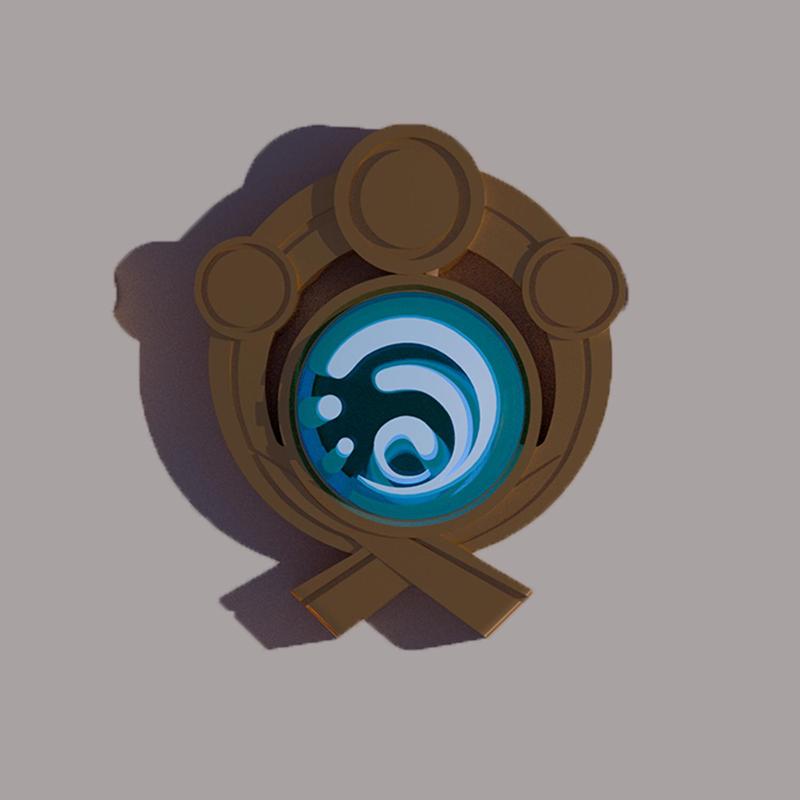 Genshin Inazuma Hydro Vision