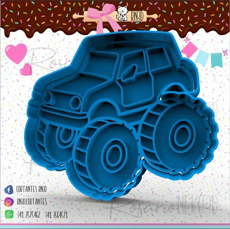 MONSTER TRUCK - TRUCK - cookie cutter - cookie cutter