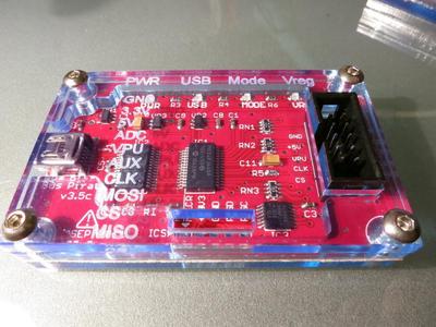 Bus Pirate v3.5c housing