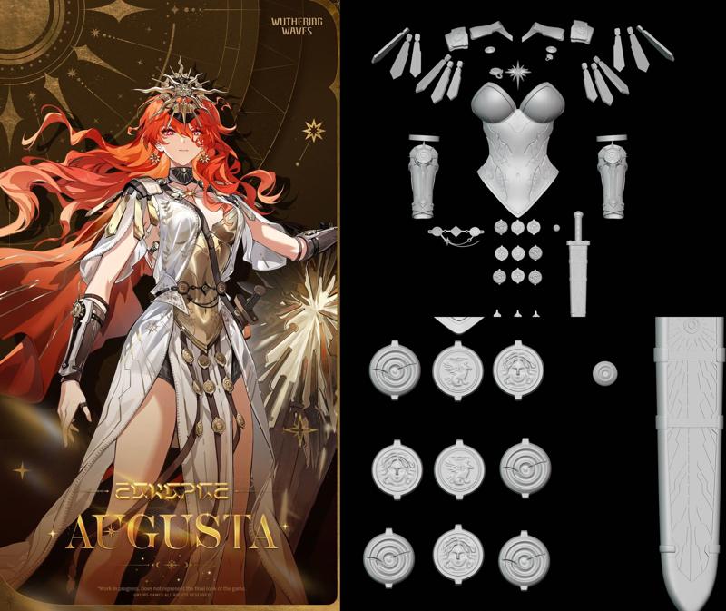 Augusta  - Wuthering Waves cosplay accessories