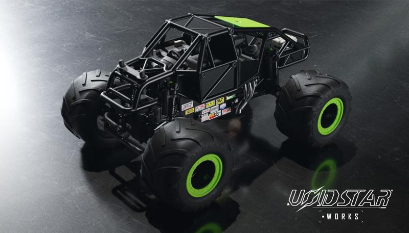 Monster Truck Kit - 1/18 TRX4M Scale Chassis