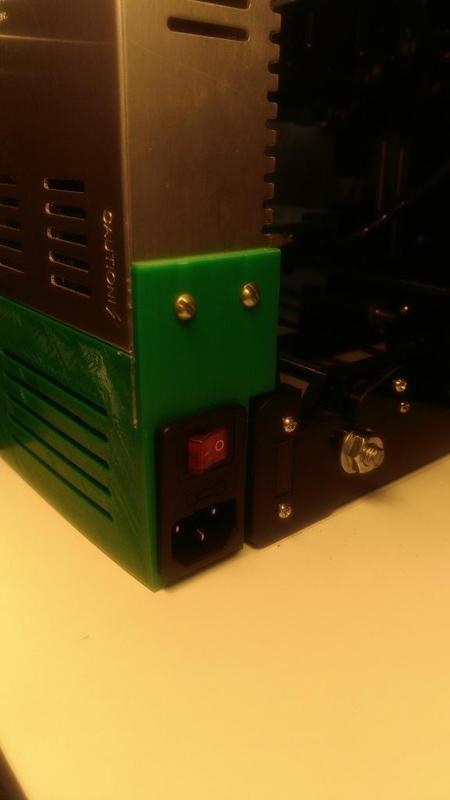 Anet A6 power supply cover