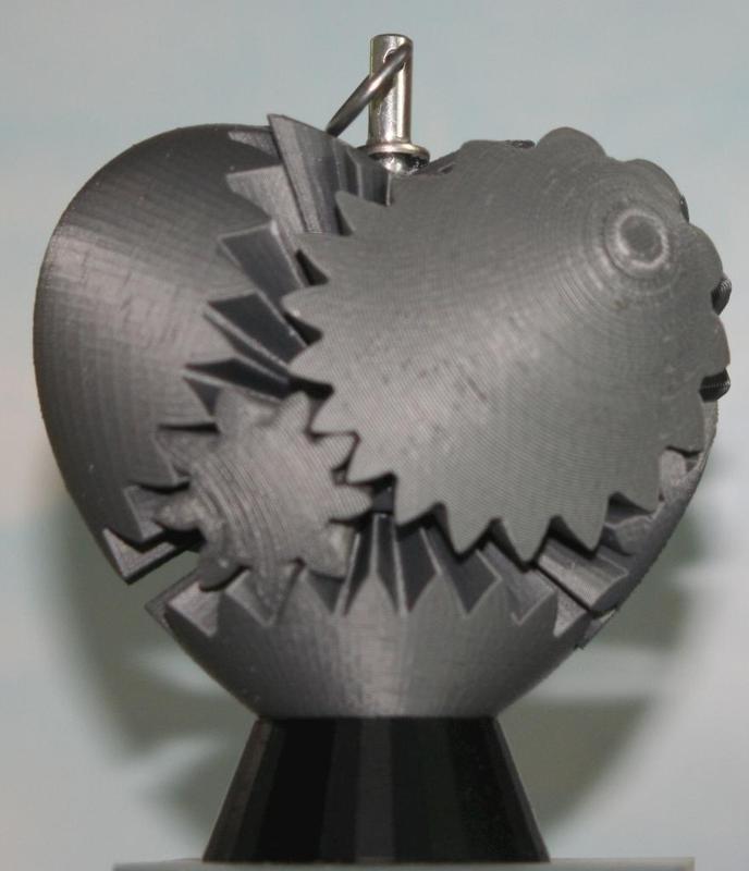 Gear Heart with Handle