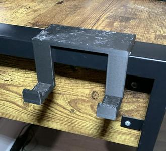 Desk headphone holder.