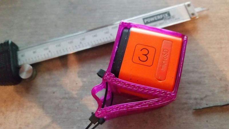 RunCam3 Zip Tie adjustable Flex/Tpu Mount