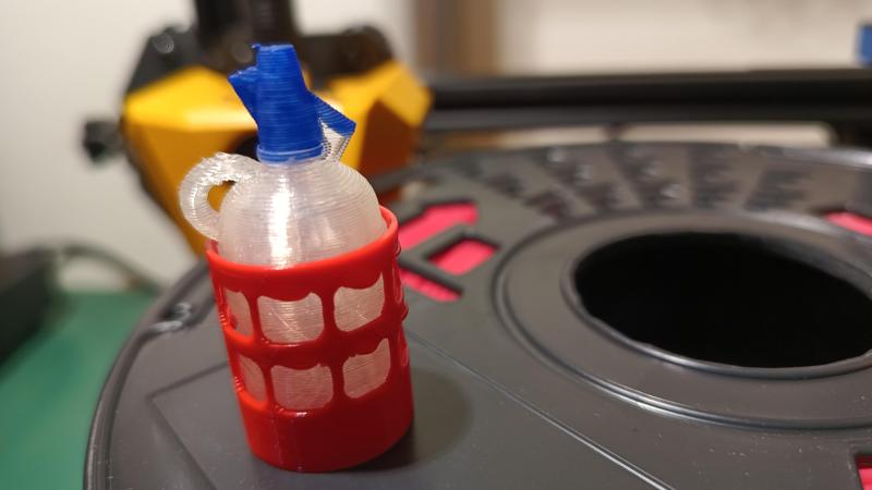 soda siphon and cup key chains