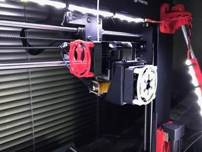 40mm Snap-on Rebel Alliance and Empirial Logo Fan Guards