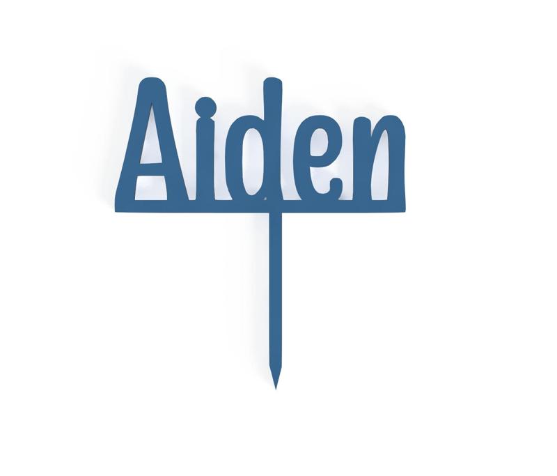 Topper de torta Aiden