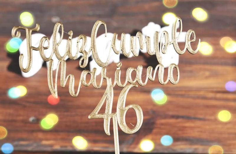Toppers cake mariano feliz cumle 46