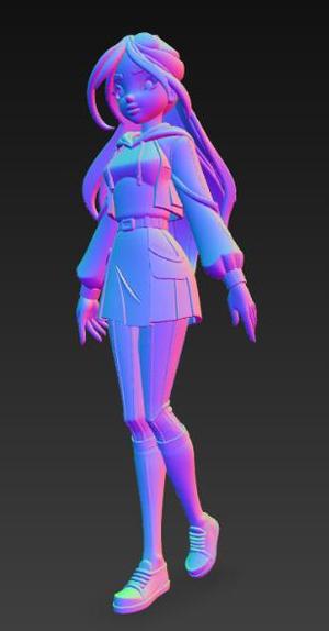 Winx Bloom Figurine, girl, beautiful girl, doll, female doll, doll in dress, shoes and with long hair. Rapunzel, princesses, Disney, Disney princesses.