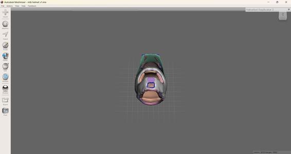 mountain bike helmet / motocross helmet