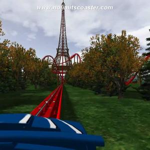 Eiffel Tower Extreme Roller Coaster
