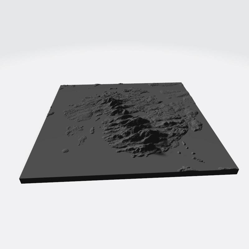 Acadia National Park (Maine - USA) 3D Map