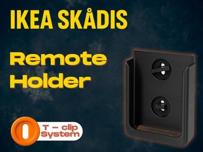 AC Remote Holder for IKEA Skadis