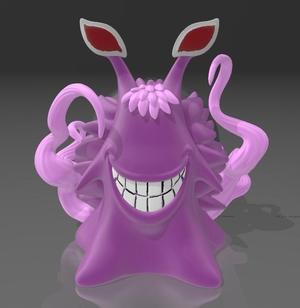 Suporte Alexa Echo Dot 4a e 5a Geração DoFlamingo Den Den Mushi One Piece V4