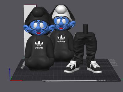 Urban Vibes Handy Smurf Blacked-Out Kit