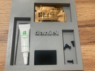 Bambu Lab maintenance tool holder