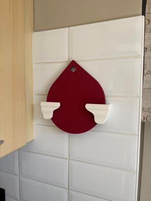 Wall Trivet Twin Mount
