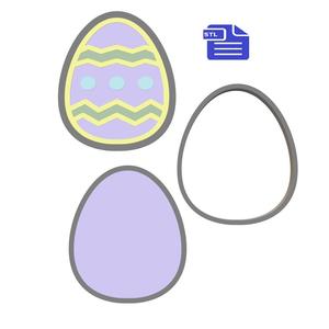 3pc Easter Egg Bath Bomb Mold