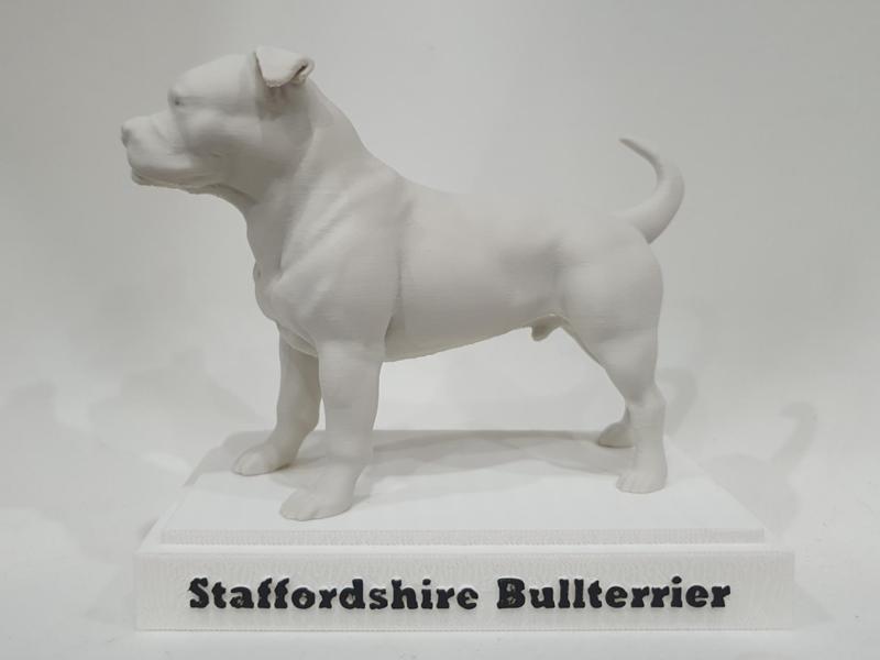 Staffordshire Bull Terrier Pitbull Figur