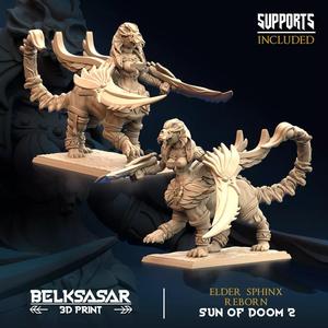 Elder Sphinx Reborn Nude Set x2