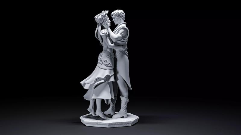 Throne of Shards - Elf Noble Seated on Throne