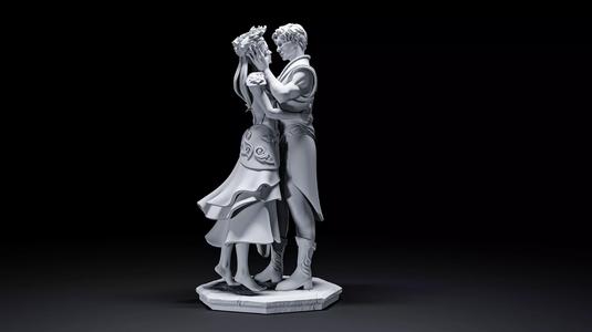 Throne of Shards - Elf Noble Seated on Throne