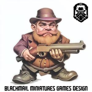 DWARF SHOOTER 1 MOONSHINNER GANG FANTASY PROHIBITION OLDHAMMER GAME
