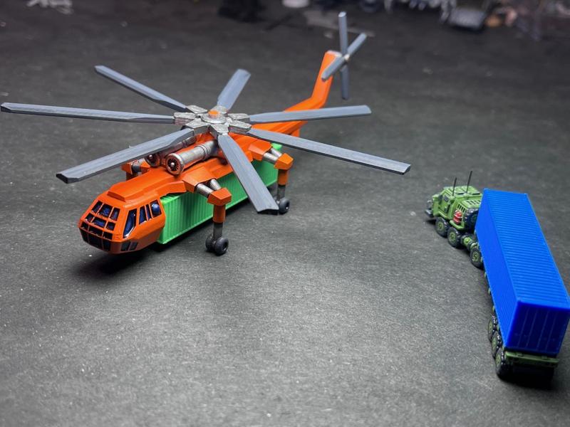 Super-Heavy Transport Heli