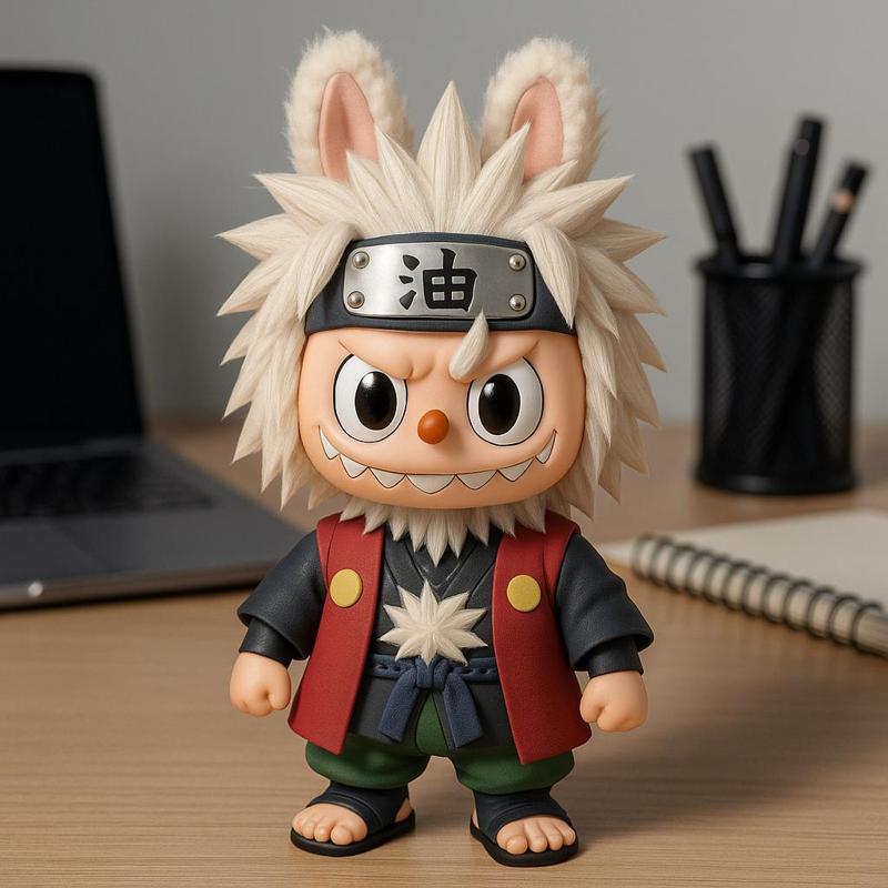 Labubu - Jiraiya statue - Naruto - 3D print
