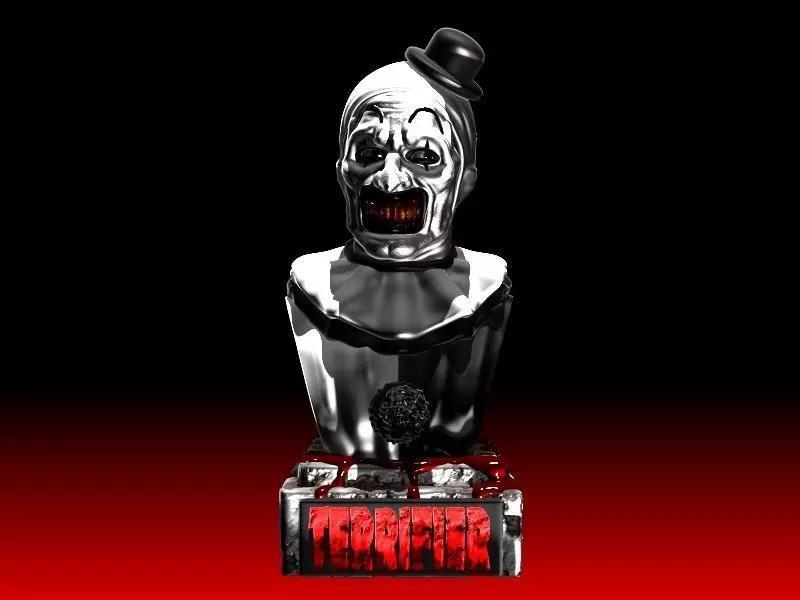 TERRIFIER CLOWN TERROR MOVIE SLAYER BUST