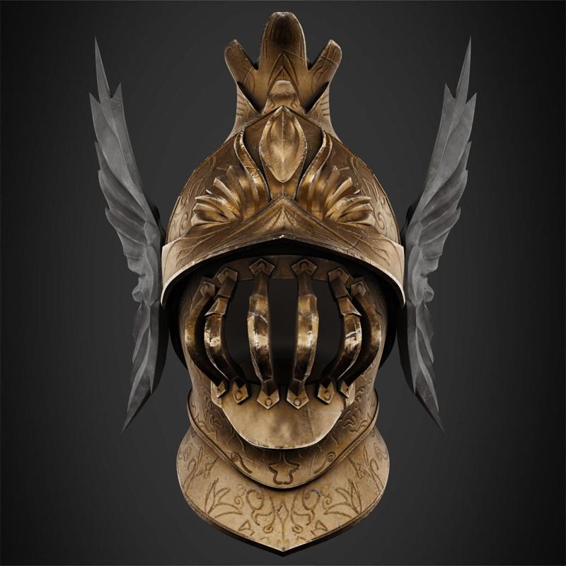 Elden Ring Cleanrot Knight Helmet for Cosplay