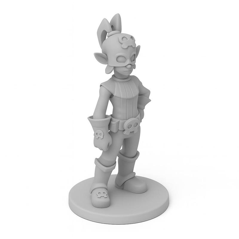 Dofus The Rogue Ruse Man STL