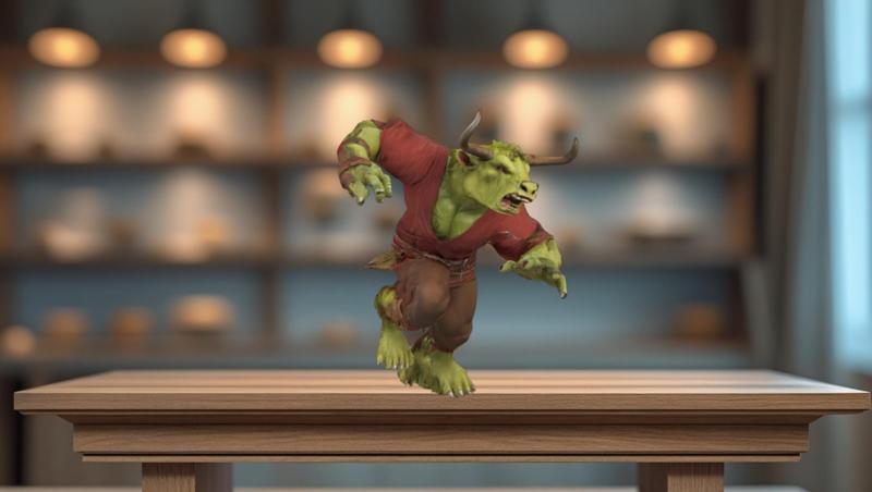 Rintrah 3D Figure - Inspired by Marvel Battle of Superheroes