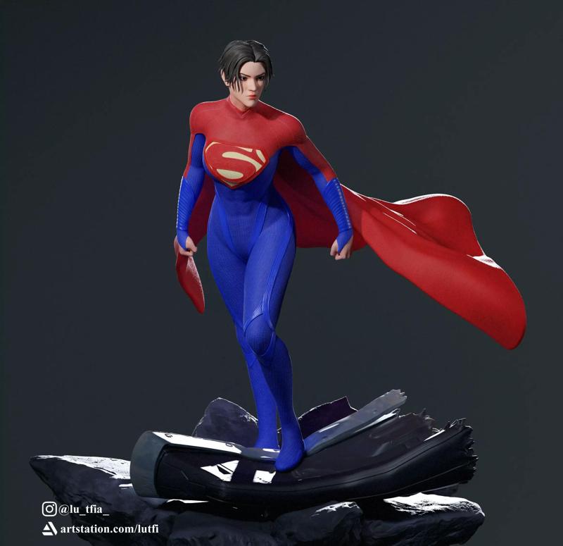 Supergirl The Flash 3D Printing