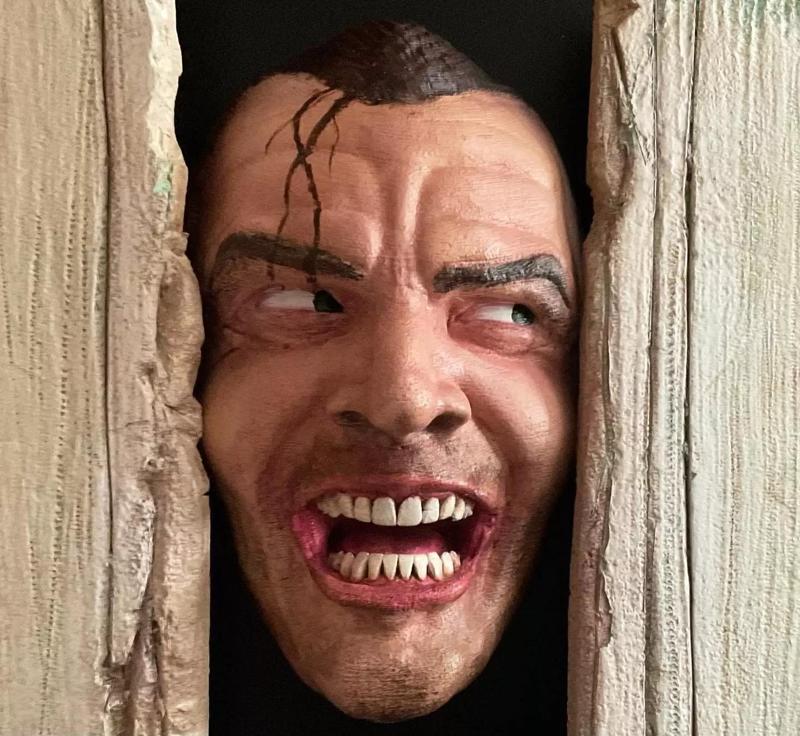 The Shining Jack Torrance Heres Johnny Wall Hanger