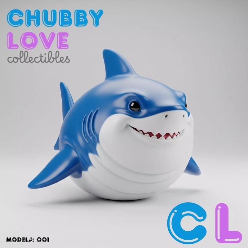 Chubby Shark Action Figure 001