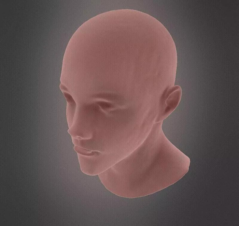 Base human face