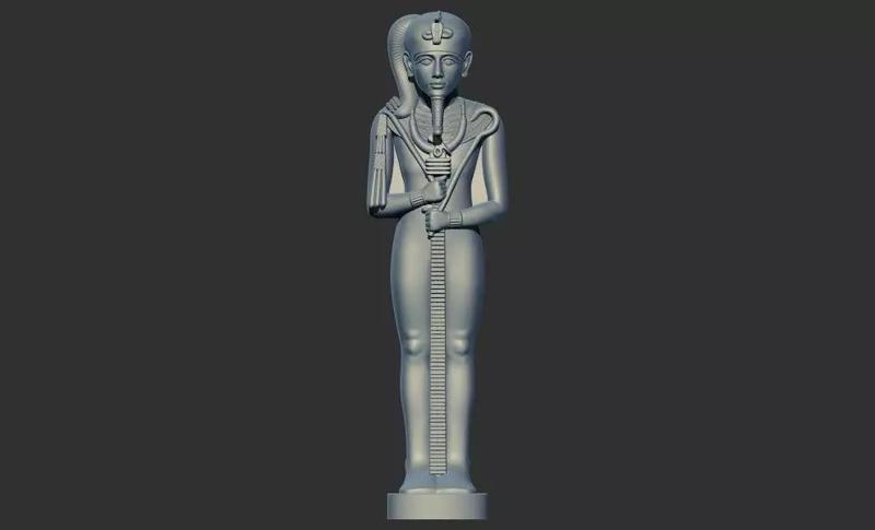 Ancient Egyptian god Khonsu 3D Printable model