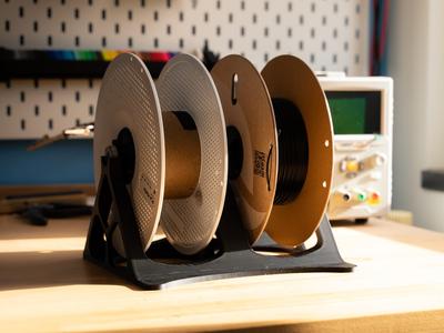 Low Friction Filament Spool Holder