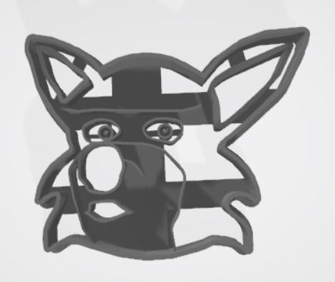 Zenon Farm Wolf - Cookie cutter / cookie cutter