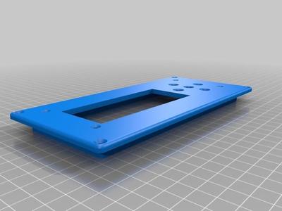 Remote LCD screen holder 