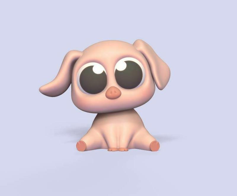 Pig Big Eyes