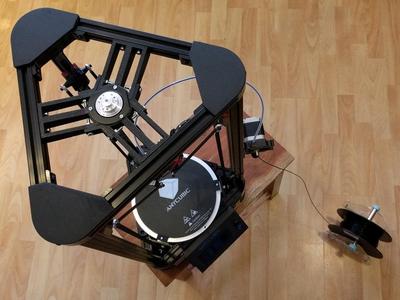 Kossel Spool Top Mount for HDD Bearing