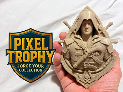 Edward Kenway Wall Trophy – AC: Black Flag