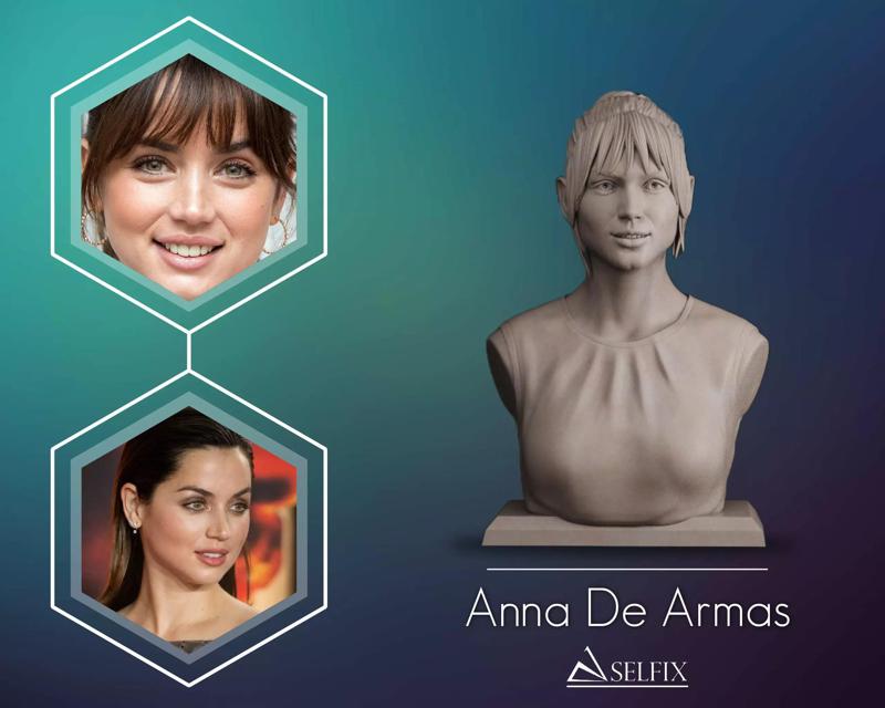 Ana de Armas bust