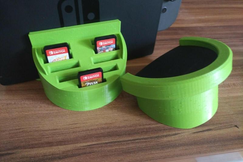 Warp Pipe Switch Game Card Storage