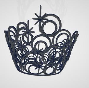 Glinda Crown Tiara | Wicked Inspired 3D Printable File | Instant Download | Cosplay Prop | Multiple Printer Sizes