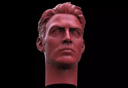 Captain America- Chris Evans Head